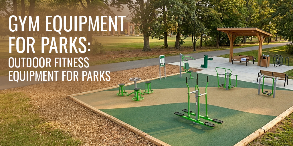 Outdoor fitness equipment for parks